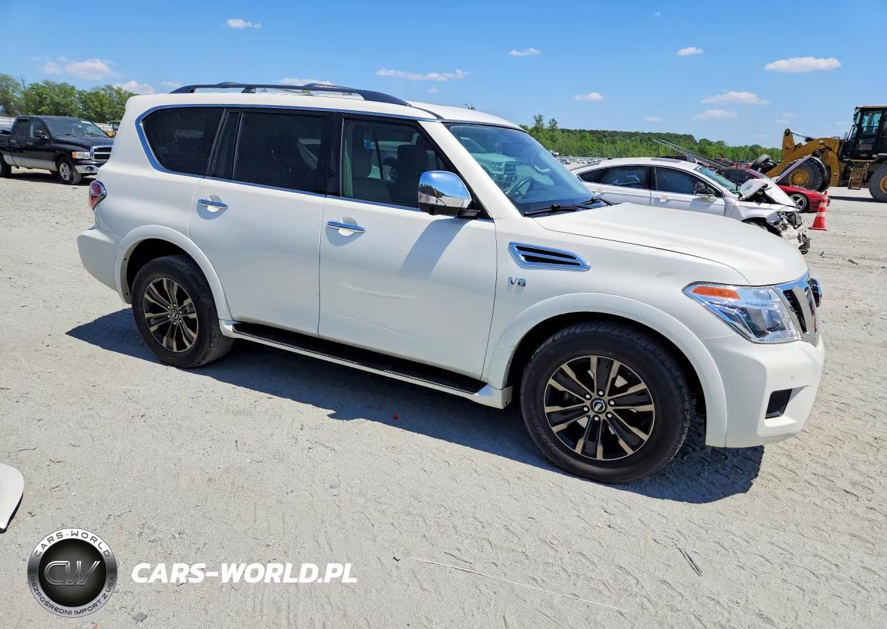2020 Nissan Armada Platinum VIN:JN8AY2NF5L9360309 - 4