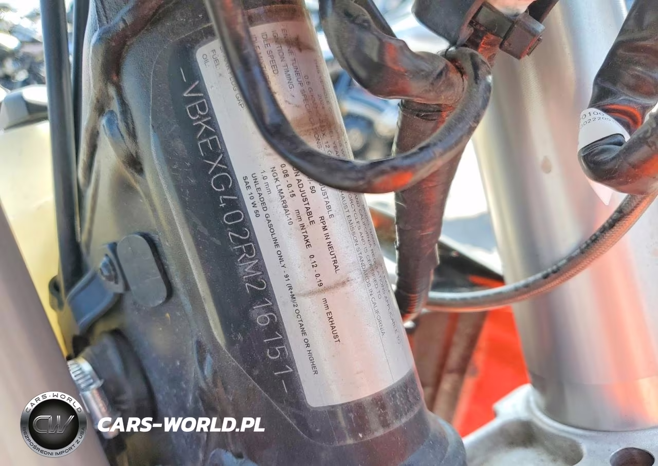 2024 Ktm Enduro VIN:VBKEXG402RM216151 - 8