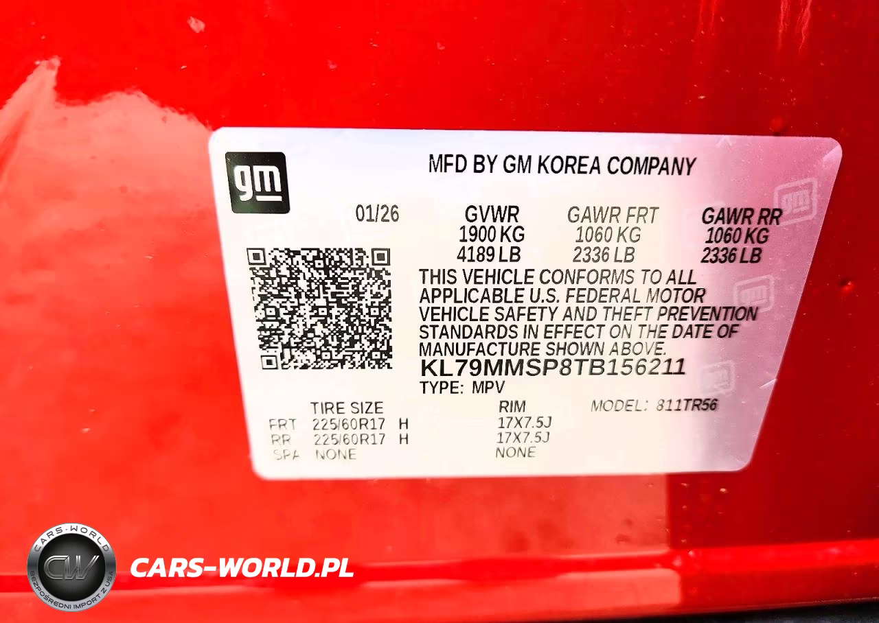 2026 Chevrolet Trailblazer Ls VIN:KL79MMSP8TB156211 - 14