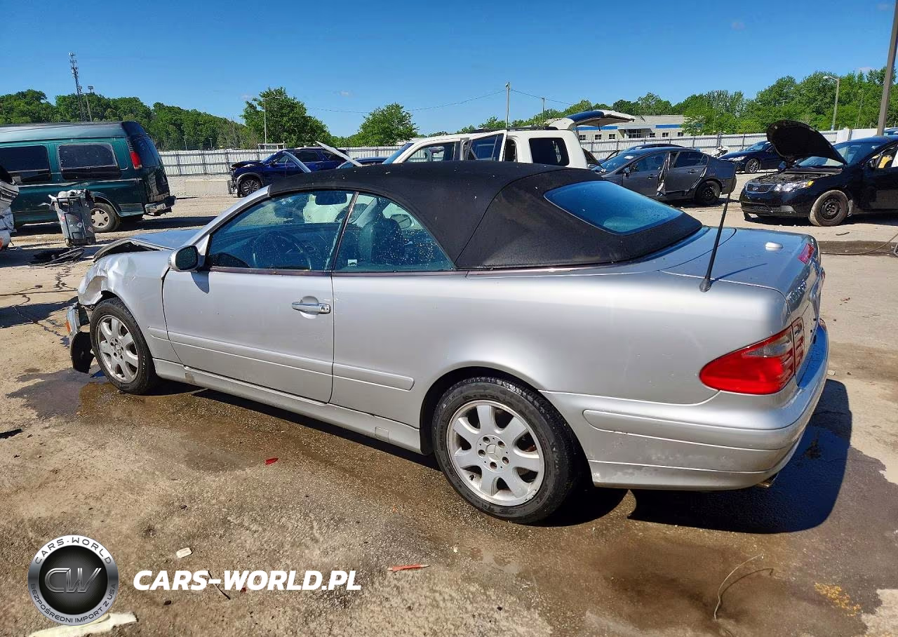 2001 Mercedes-Benz Clk 320 VIN:WDBLK65GX1T076923 - 2