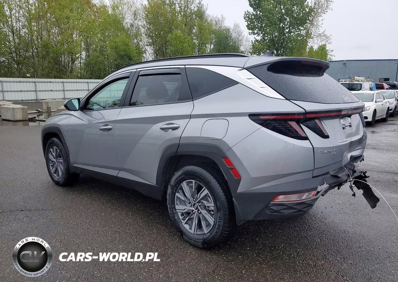 2022 Hyundai Tucson Blue VIN:KM8JBCA1XNU029069 - 2