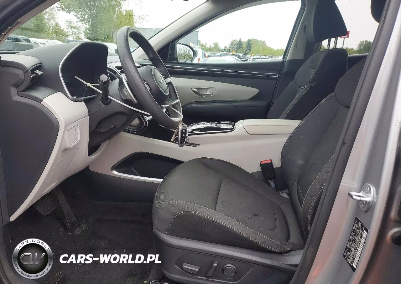 2022 Hyundai Tucson Blue VIN:KM8JBCA1XNU029069 - 7