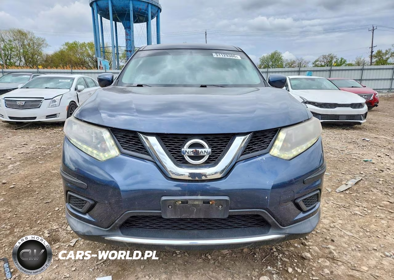 2016 Nissan Rogue S VIN:KNMAT2MV9GP606489 - 5