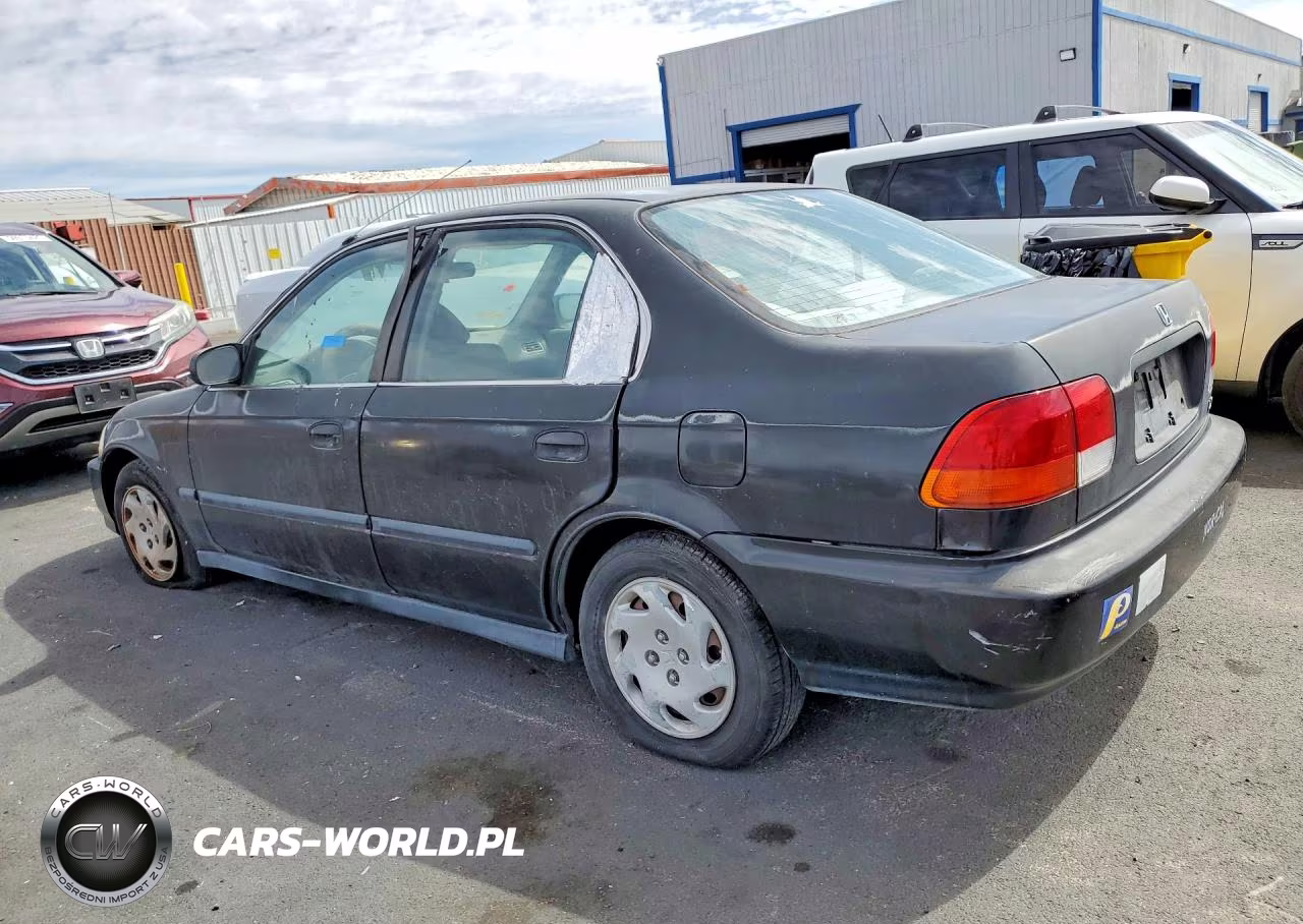 1997 Honda Civic Lx VIN:JHMEJ6575VS041987 - 2