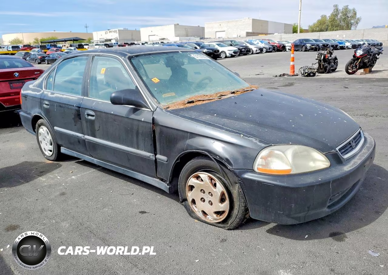 1997 Honda Civic Lx VIN:JHMEJ6575VS041987 - 4