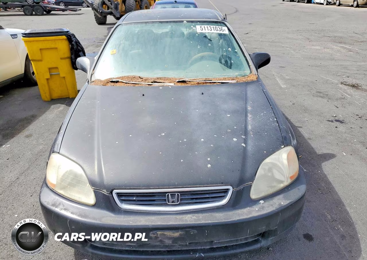 1997 Honda Civic Lx VIN:JHMEJ6575VS041987 - 5