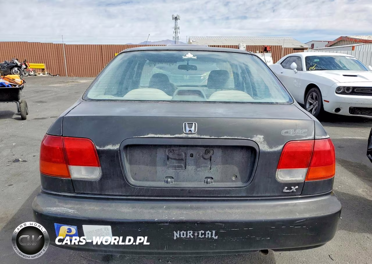 1997 Honda Civic Lx VIN:JHMEJ6575VS041987 - 6