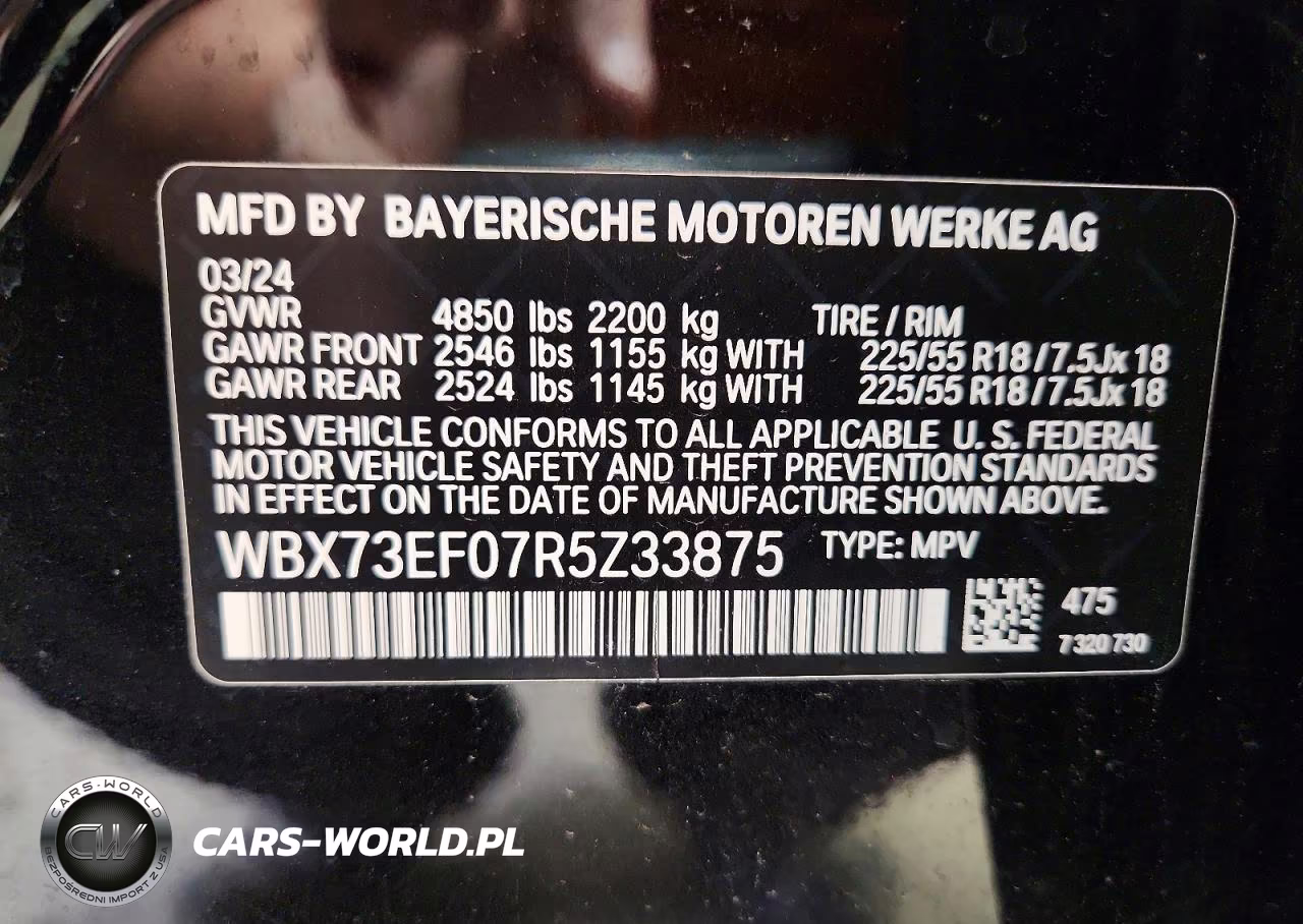 2024 BMW X1 xDrive28I VIN:WBX73EF07R5Z33875 - 14