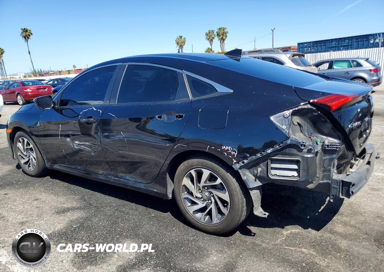 2017 Honda Civic Ex VIN:2HGFC2F71HH508164 - 2