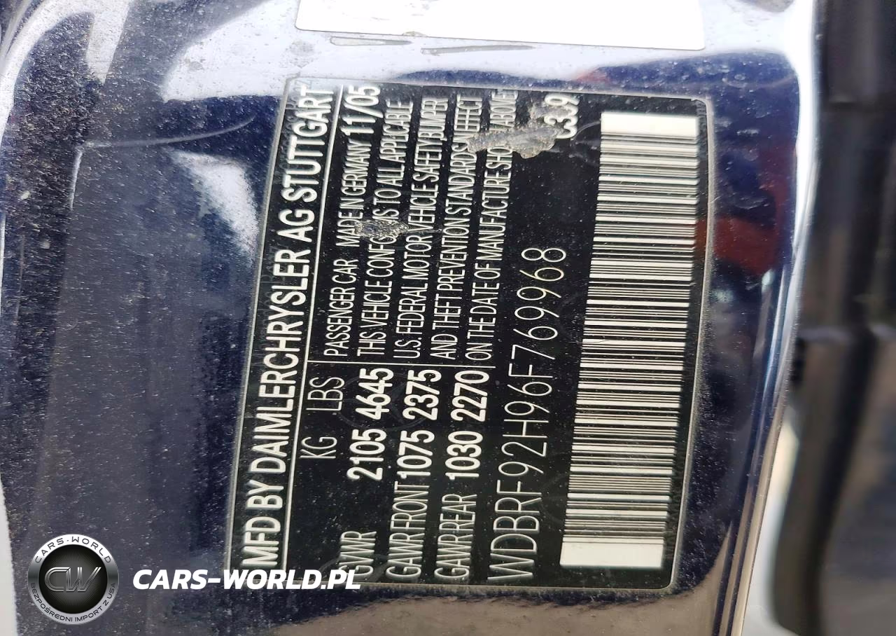 2006 Mercedes-Benz C 280 4Matic VIN:WDBRF92H96F769968 - 12