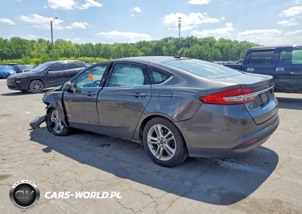 2018 Ford Fusion Se Hybrid VIN:3FA6P0LU6JR235269 - 2