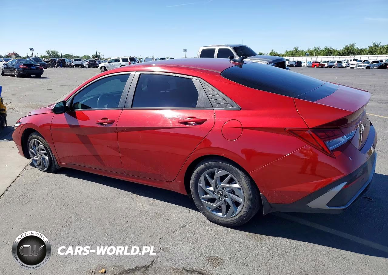 2024 Hyundai Elantra Blue VIN:KMHLM4DJ3RU105032 - 2
