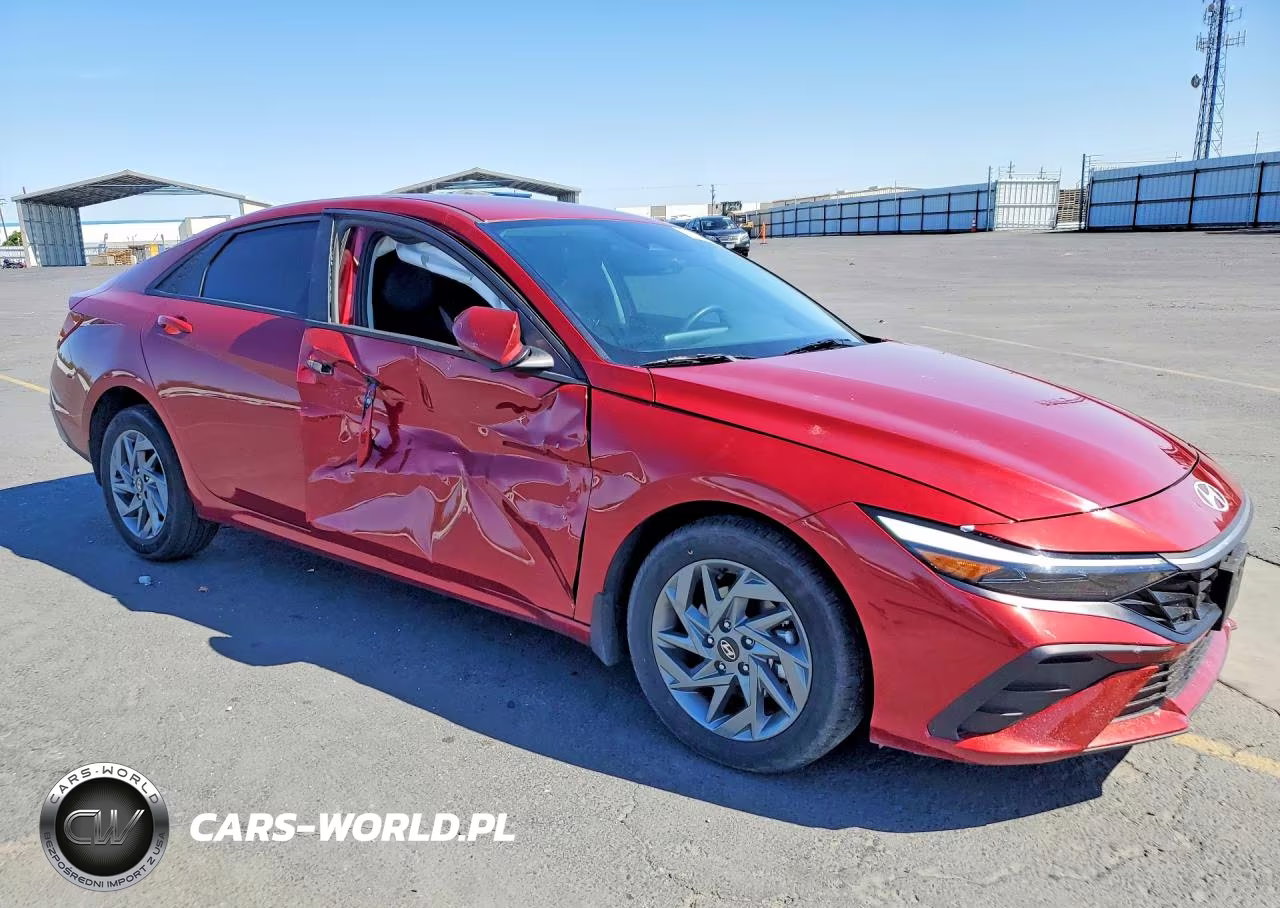2024 Hyundai Elantra Blue VIN:KMHLM4DJ3RU105032 - 4