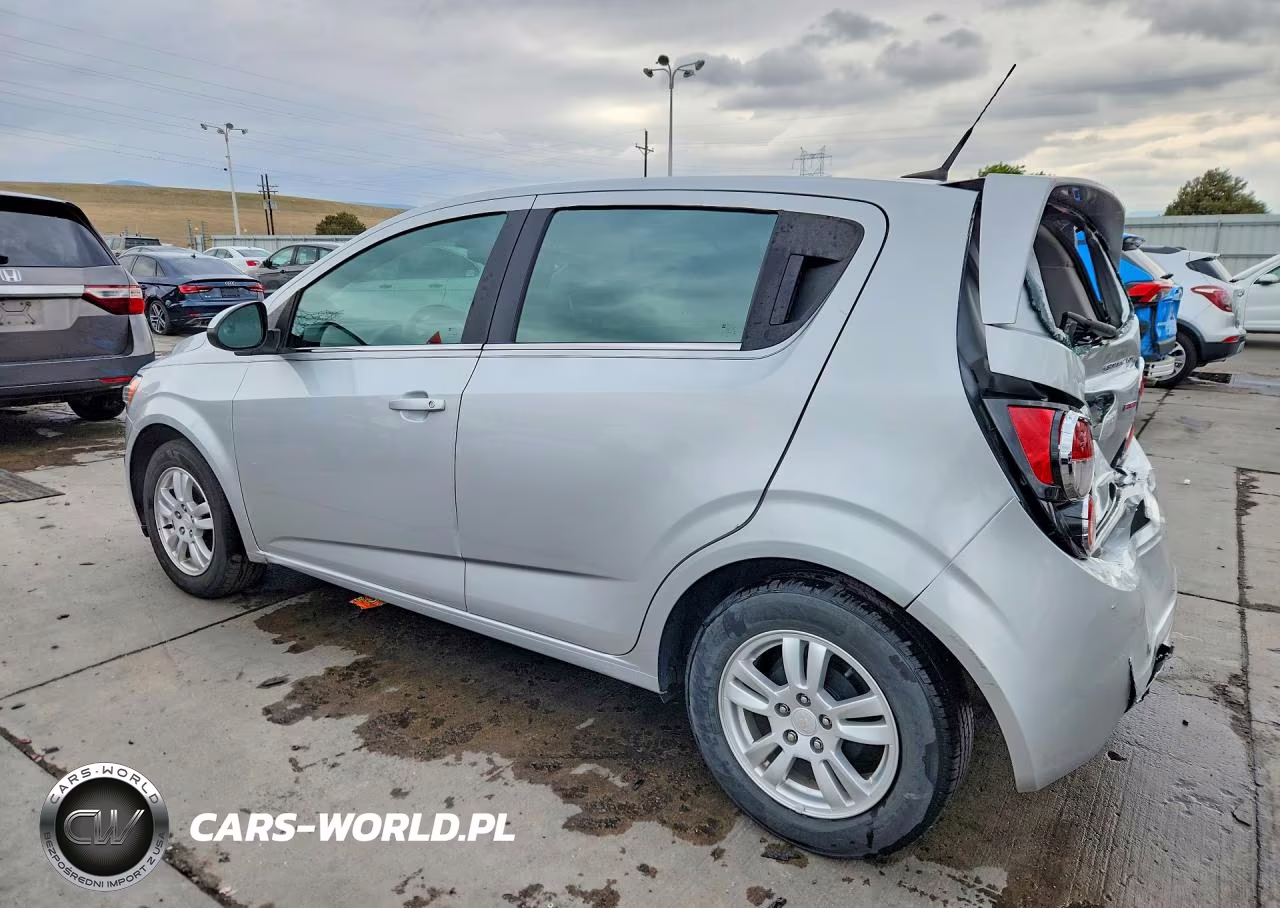 2013 Chevrolet Sonic Lt VIN:1G1JC6SB8D4160907 - 2