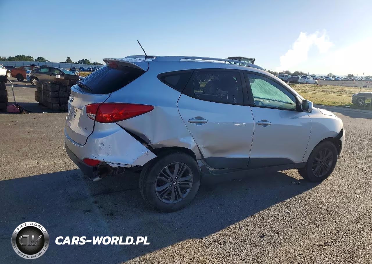 2014 Hyundai Tucson Se VIN:KM8JUCAG2EU878644 - 3
