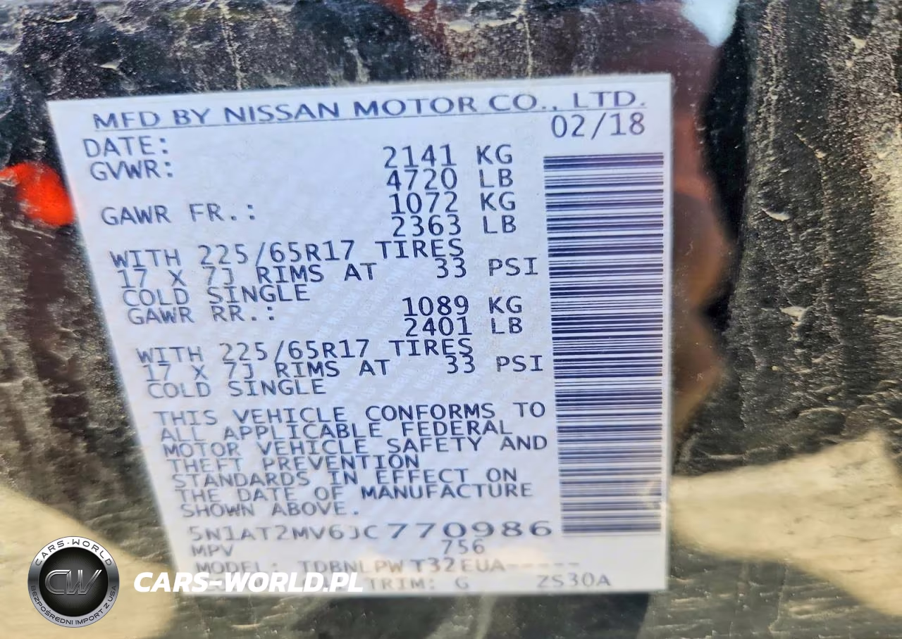 2018 Nissan Rogue S VIN:5N1AT2MV6JC770986 - 13