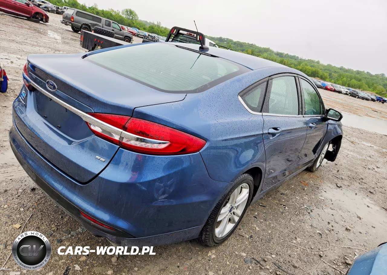2018 Ford Fusion Se VIN:3FA6P0H78JR272567 - 3