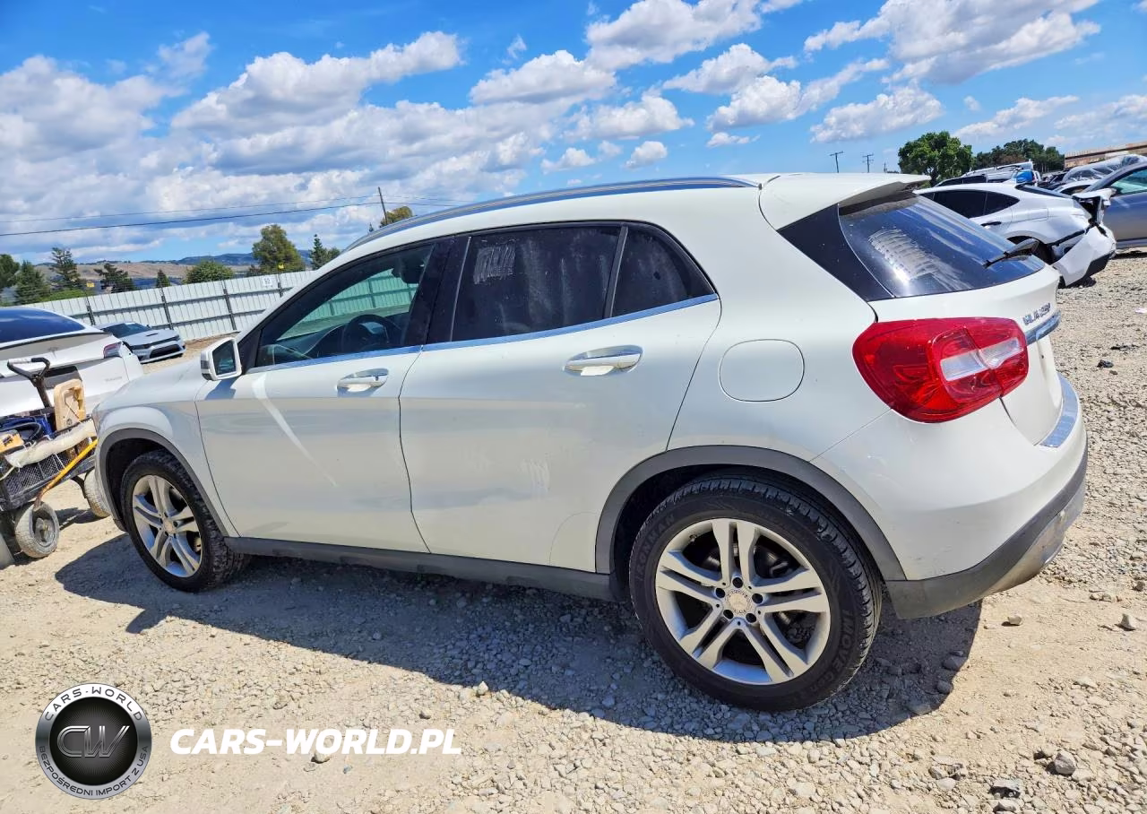 2017 Mercedes-Benz Gla 250 VIN:WDCTG4EB9HJ349846 - 2