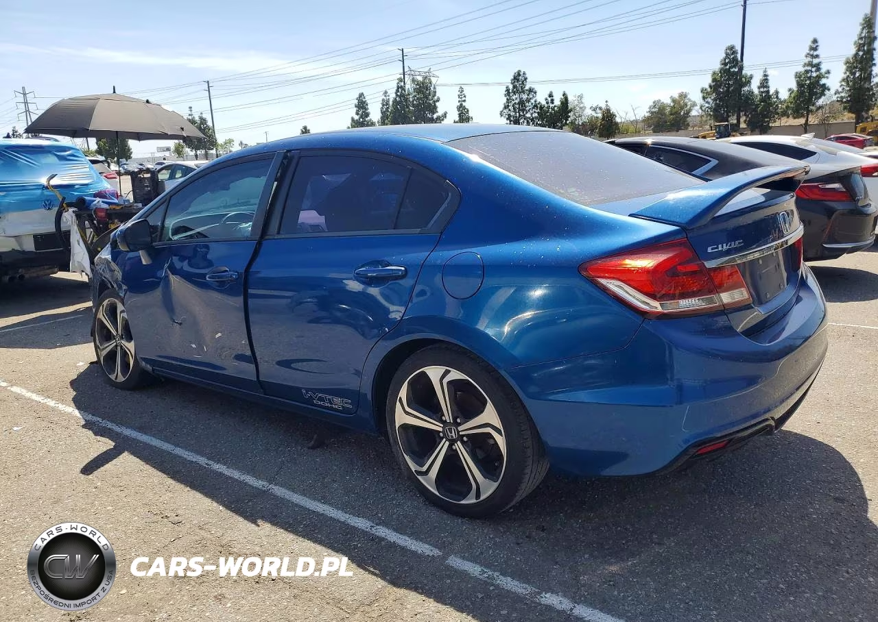 2015 Honda Civic Si VIN:2HGFB6E50FH709559 - 2