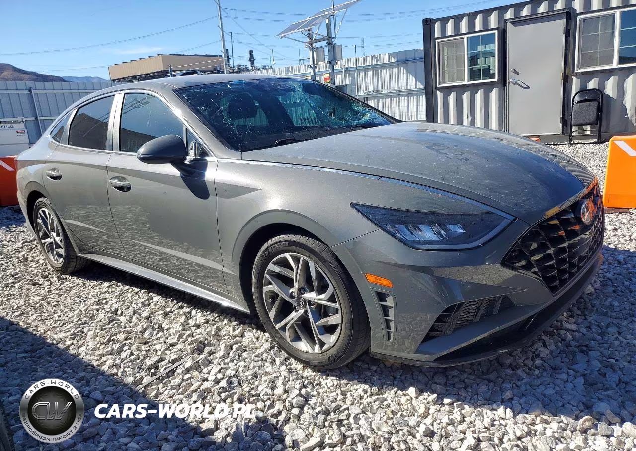 2021 Hyundai Sonata Sel VIN:KMHL64JA5MA150742 - 4