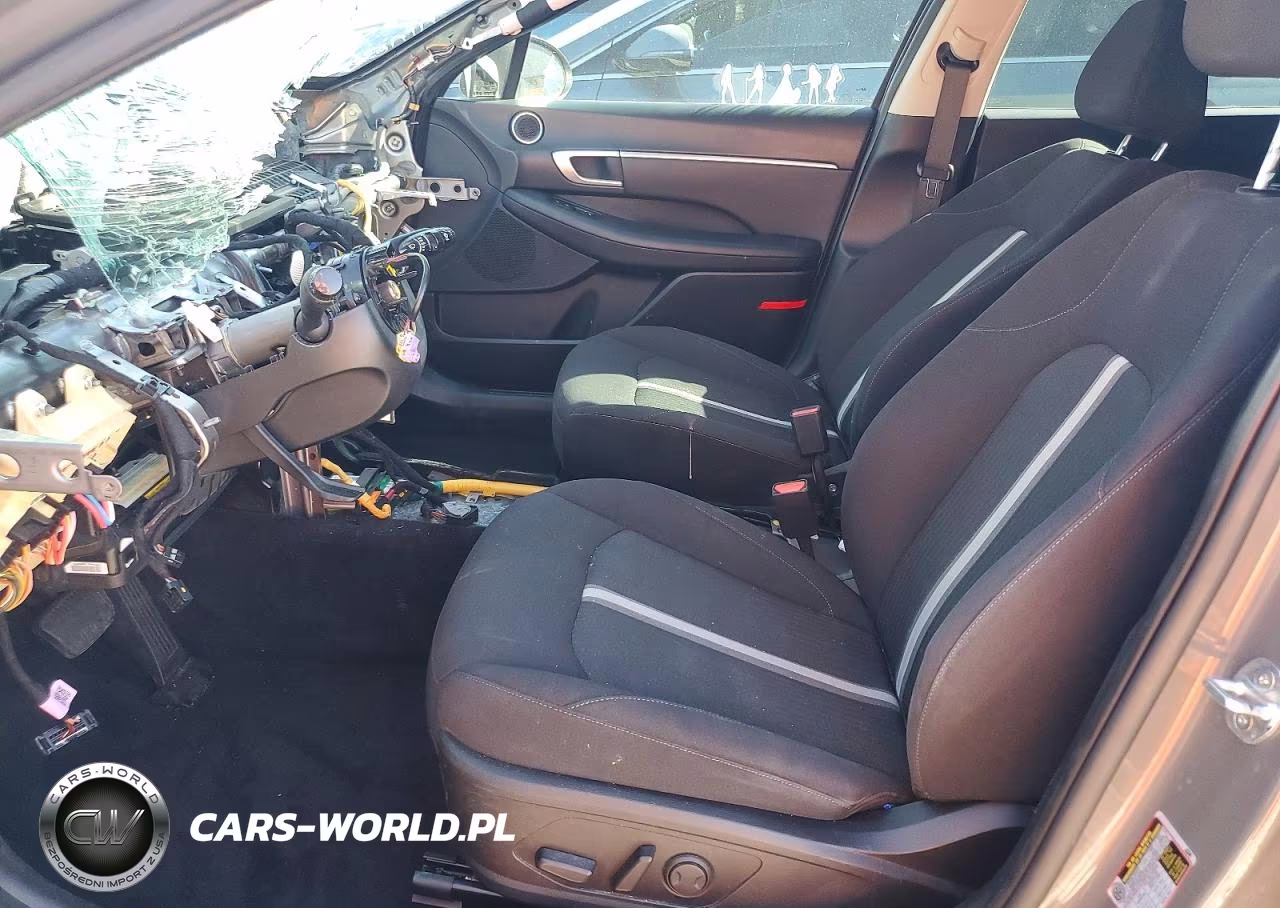 2021 Hyundai Sonata Sel VIN:KMHL64JA5MA150742 - 7