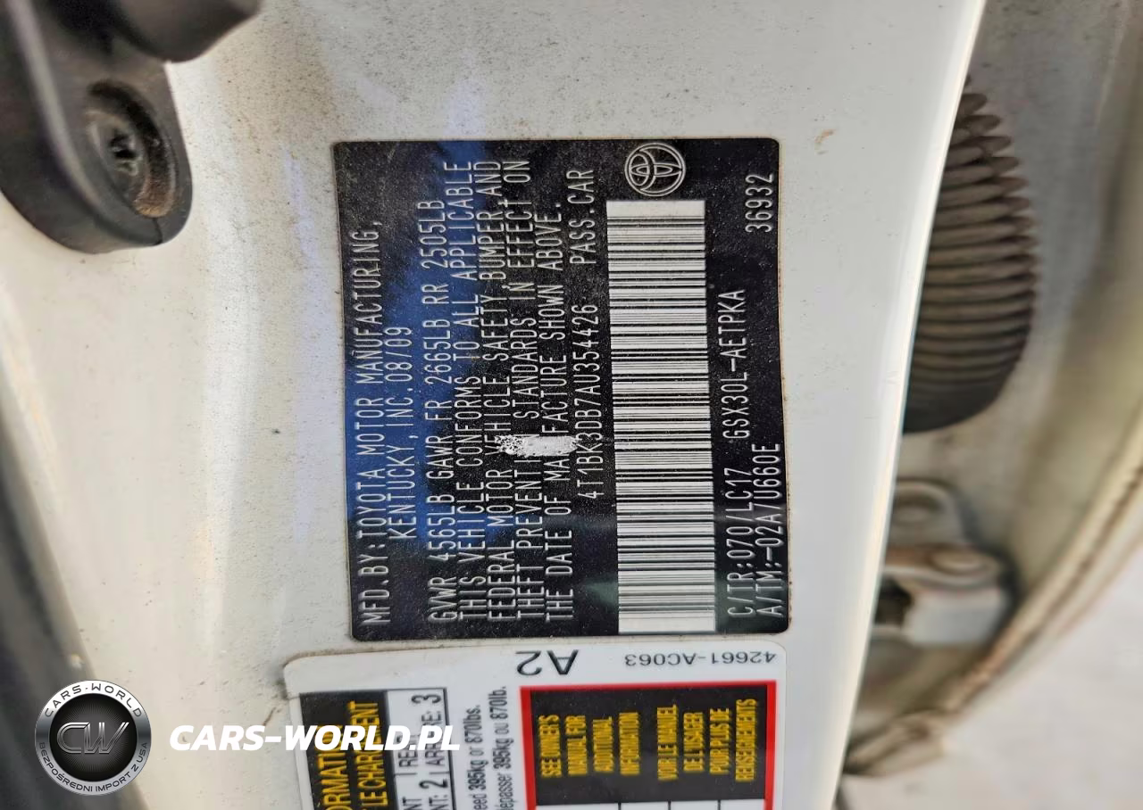 2010 Toyota Avalon Limited VIN:4T1BK3DB7AU354426 - 12