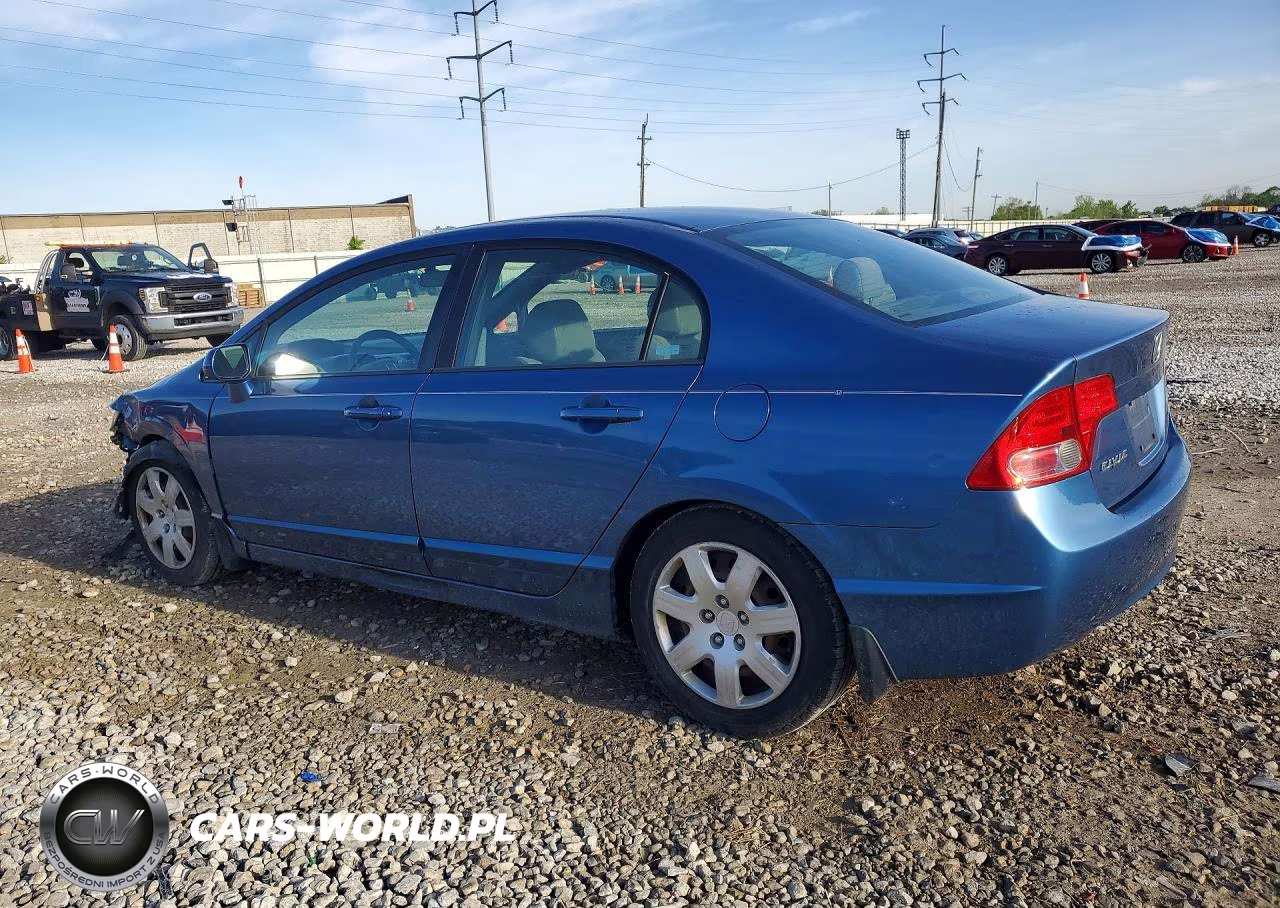 2007 Honda Civic Lx VIN:1HGFA16547L112830 - 2