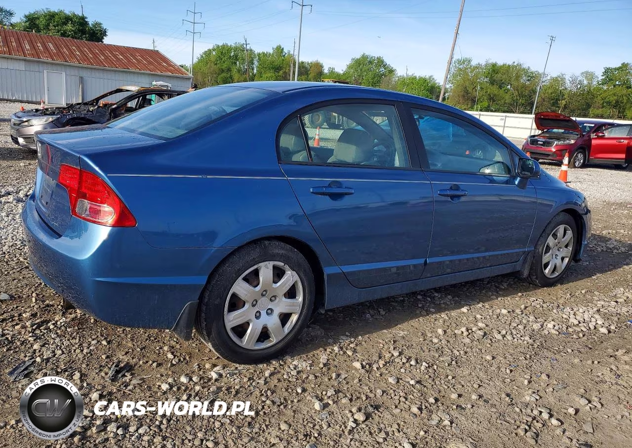 2007 Honda Civic Lx VIN:1HGFA16547L112830 - 3
