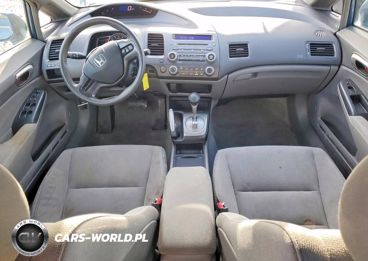 2007 Honda Civic Lx VIN:1HGFA16547L112830 - 8