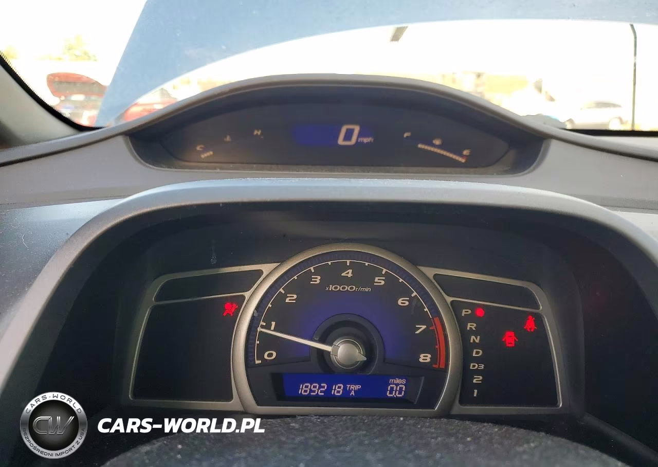 2007 Honda Civic Lx VIN:1HGFA16547L112830 - 9
