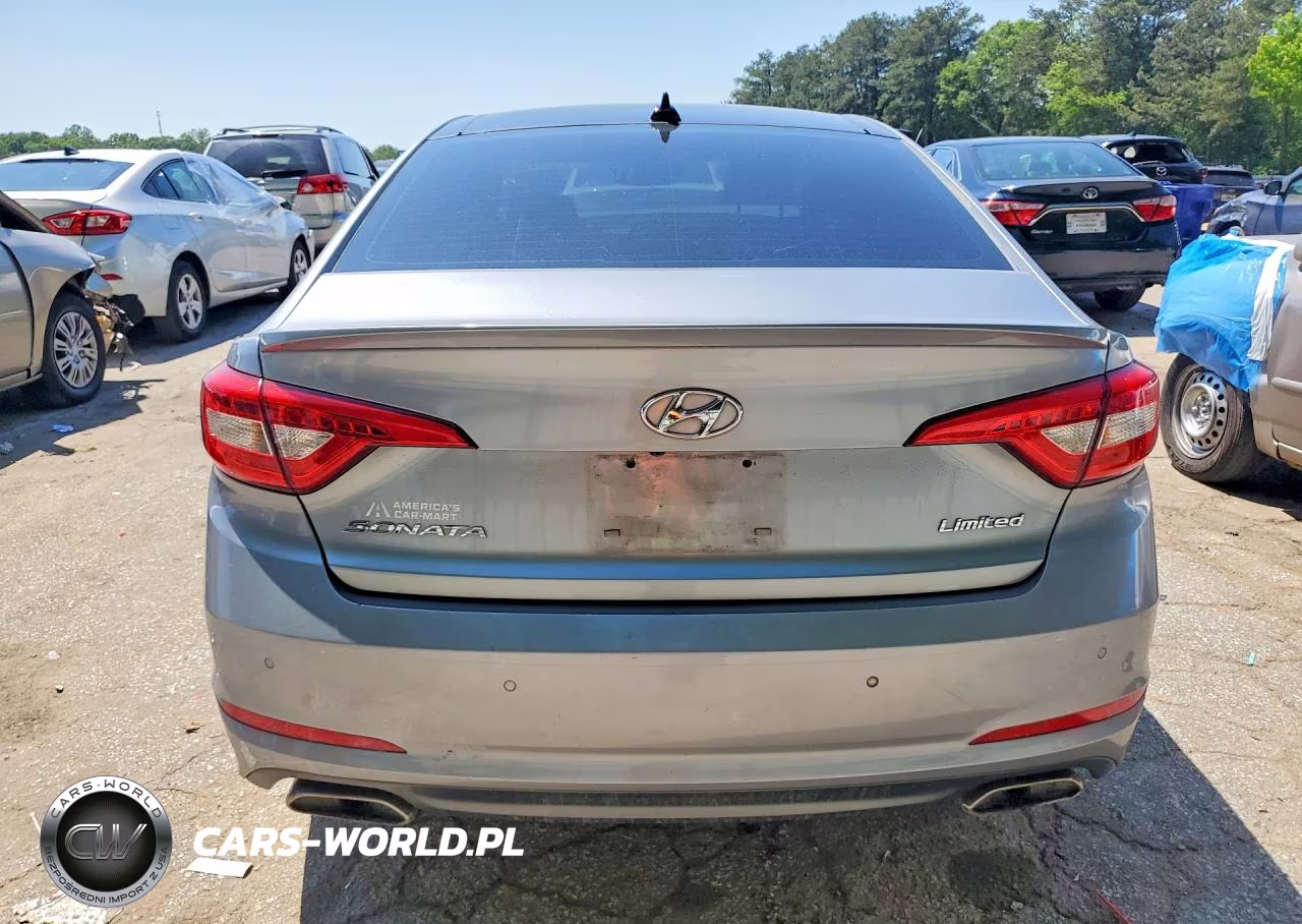 2015 Hyundai Sonata Limited VIN:5NPE34AF5FH077546 - 6