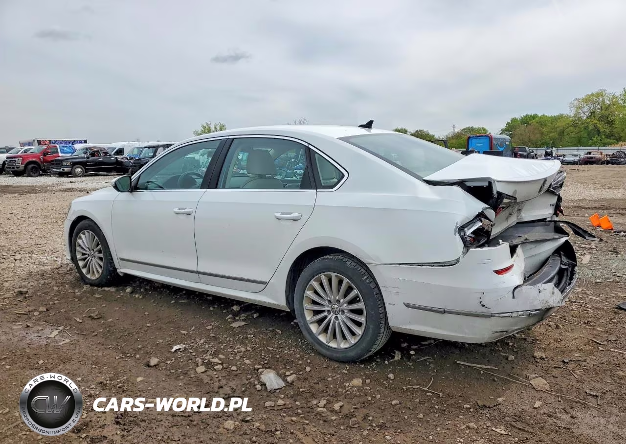 2017 Volkswagen Passat Se VIN:1VWBT7A30HC001092 - 2