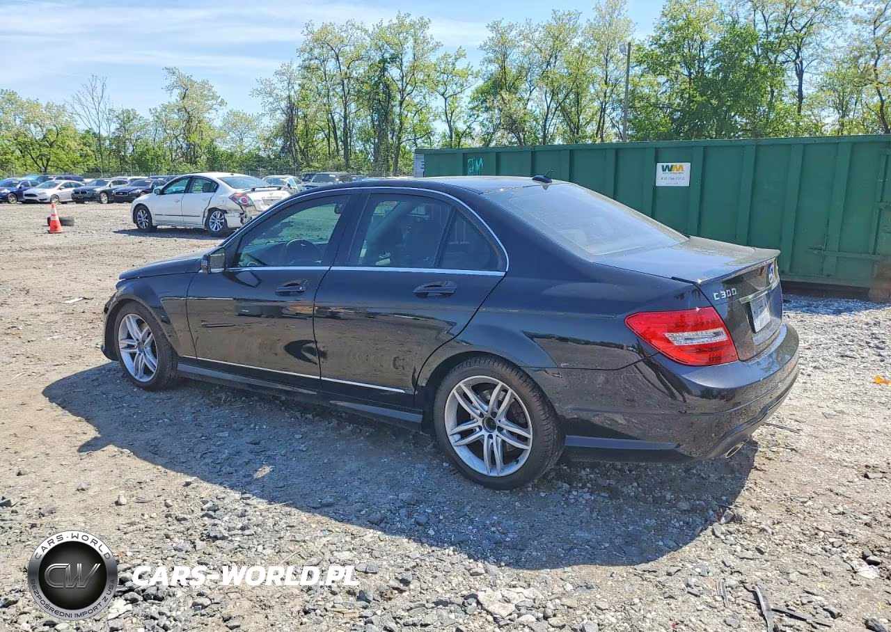 2013 Mercedes-Benz C 300 4Matic VIN:WDDGF8AB3DG132989 - 2