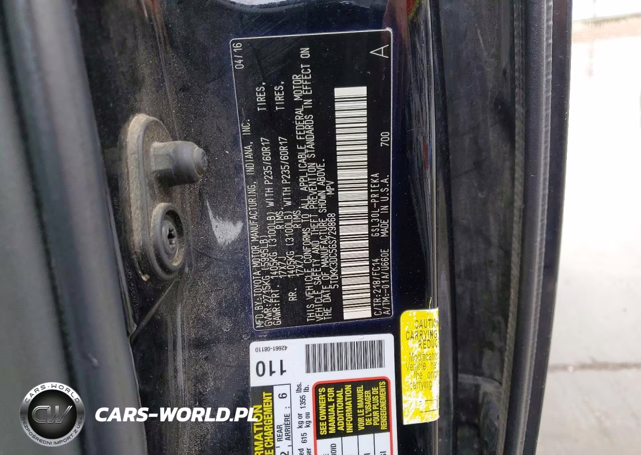 2016 Toyota Sienna Le VIN:5TDKK3DC5GS729868 - 13