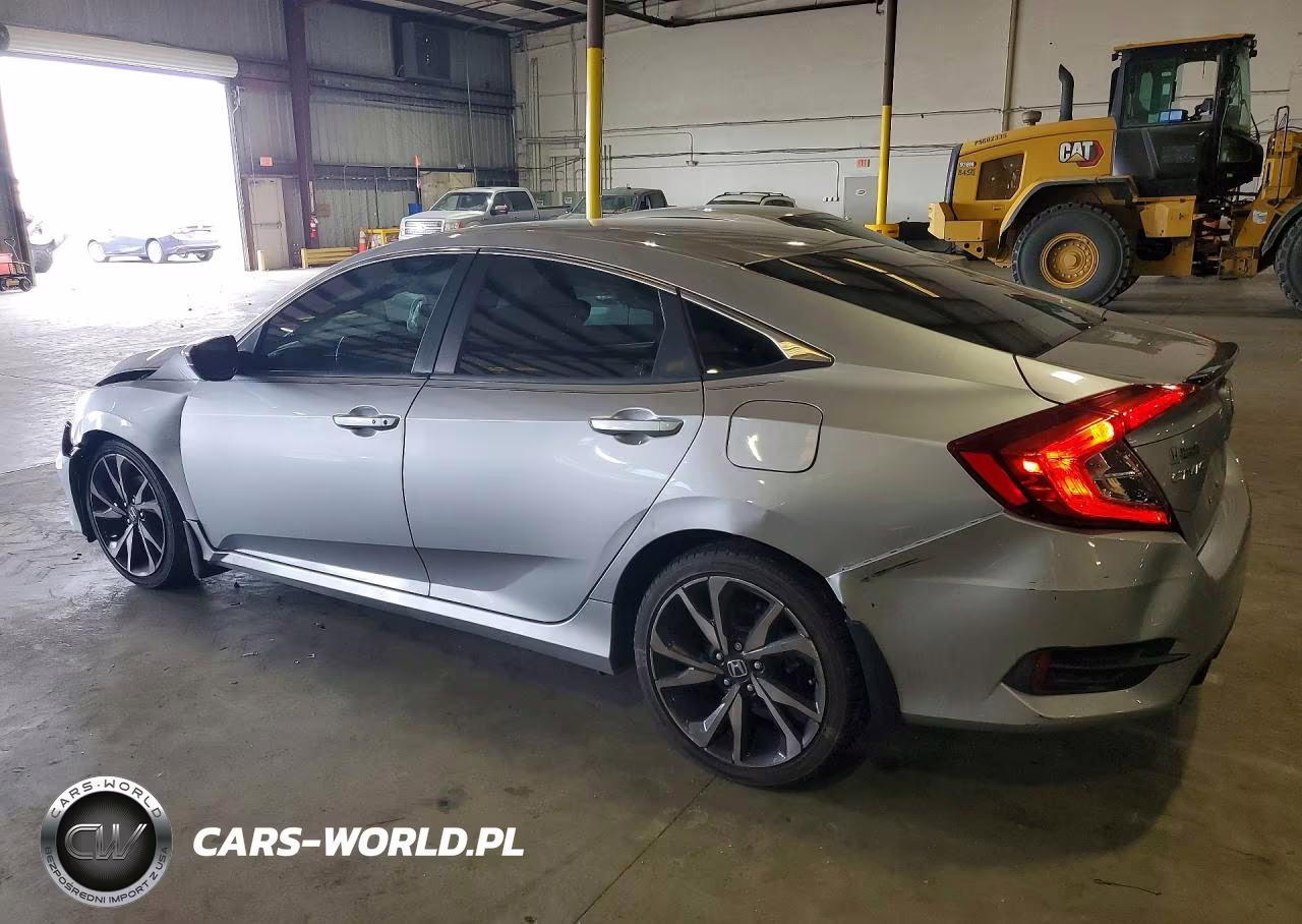 2019 Honda Civic Sport VIN:2HGFC2F80KH552494 - 2