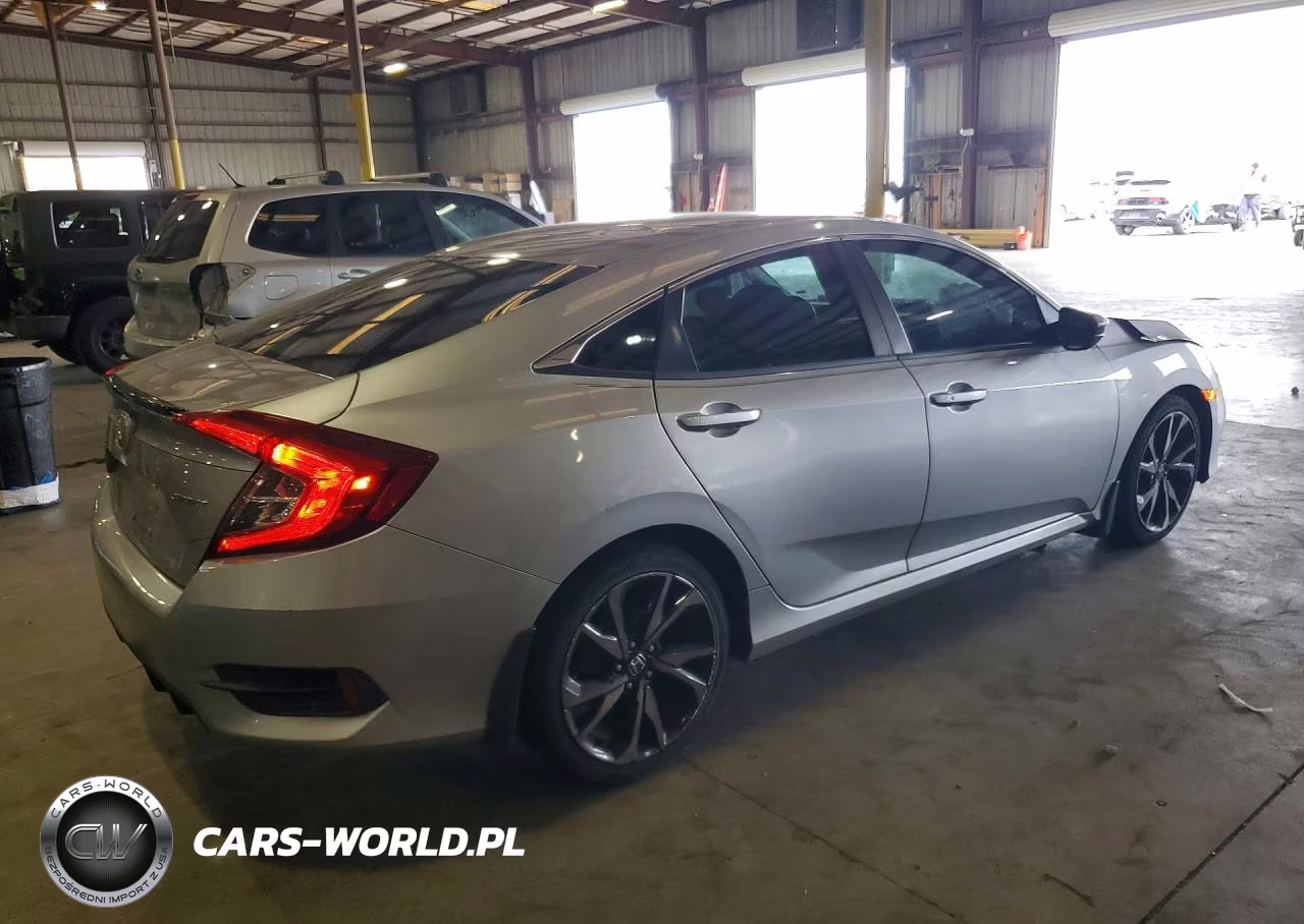 2019 Honda Civic Sport VIN:2HGFC2F80KH552494 - 3