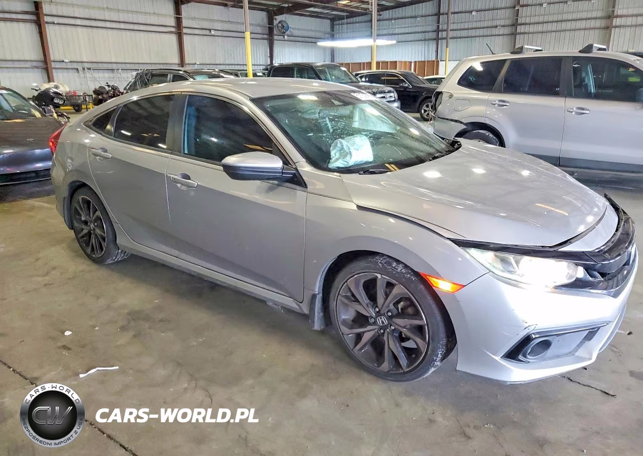 2019 Honda Civic Sport VIN:2HGFC2F80KH552494 - 4