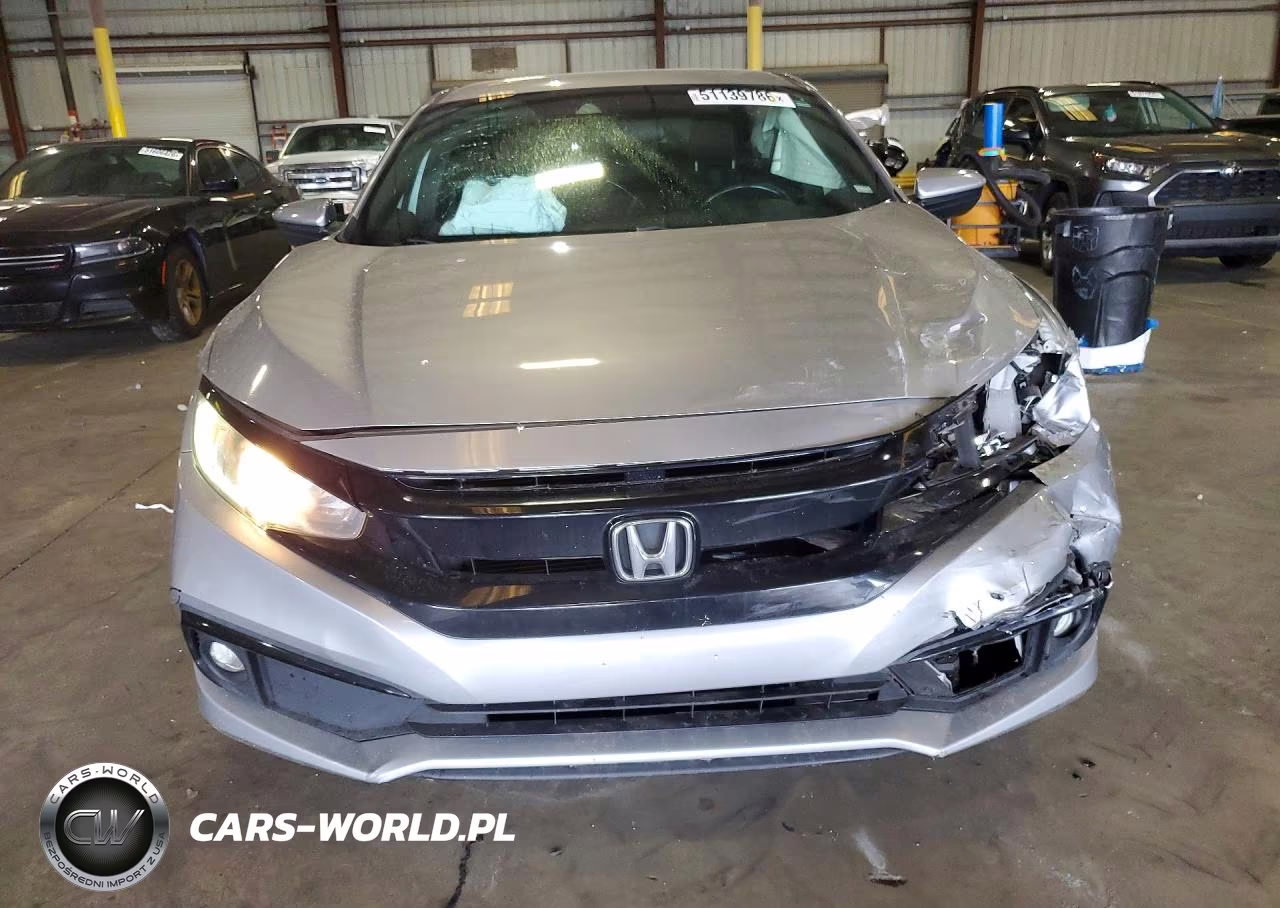 2019 Honda Civic Sport VIN:2HGFC2F80KH552494 - 5