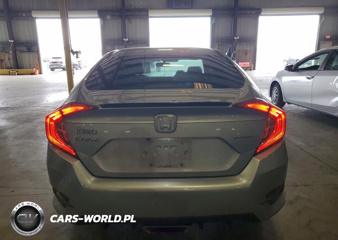 2019 Honda Civic Sport VIN:2HGFC2F80KH552494 - 6