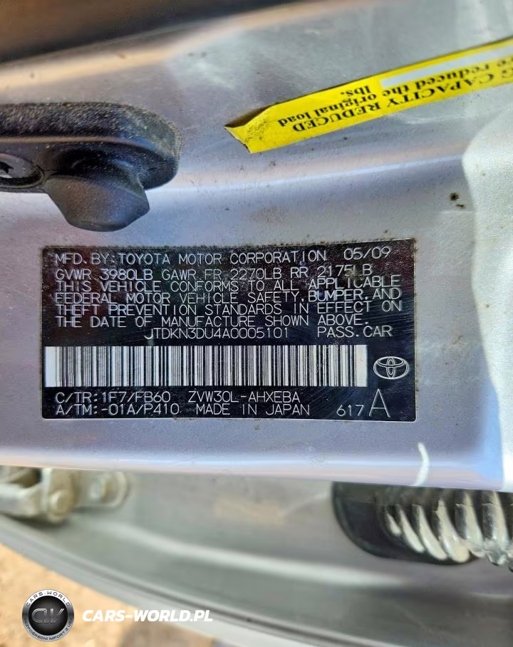 2010 Toyota Prius Iii VIN:JTDKN3DU4A0005101 - 12