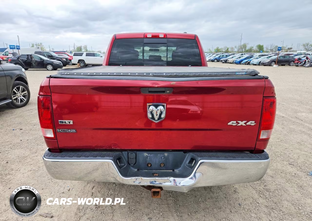2012 Dodge Ram 1500 Slt VIN:1C6RD7GT0CS166345 - 6
