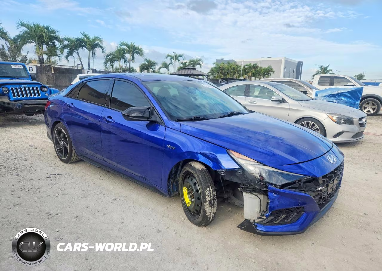 2023 Hyundai Elantra N Line VIN:KMHLR4AF5PU418095 - 4