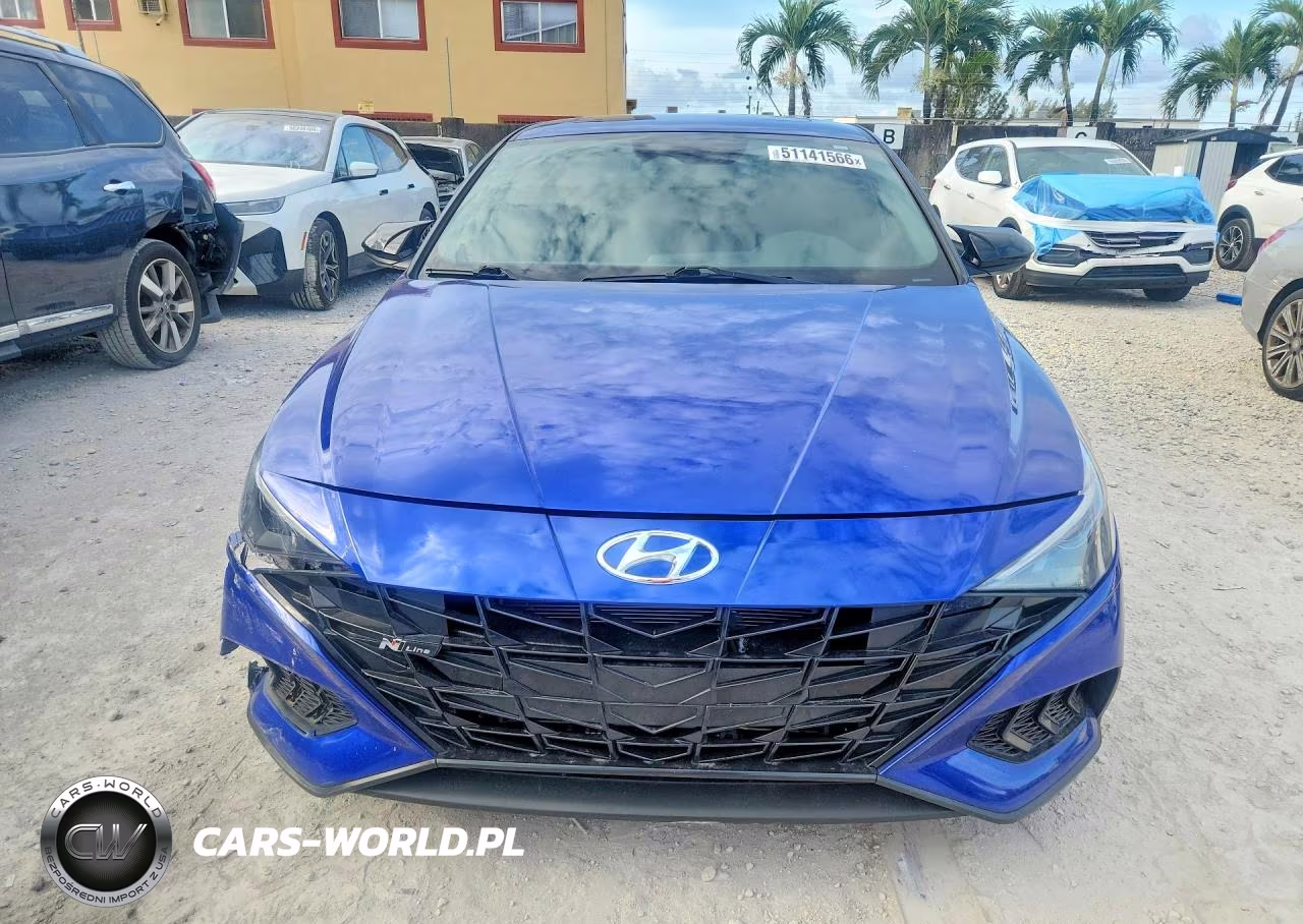 2023 Hyundai Elantra N Line VIN:KMHLR4AF5PU418095 - 5