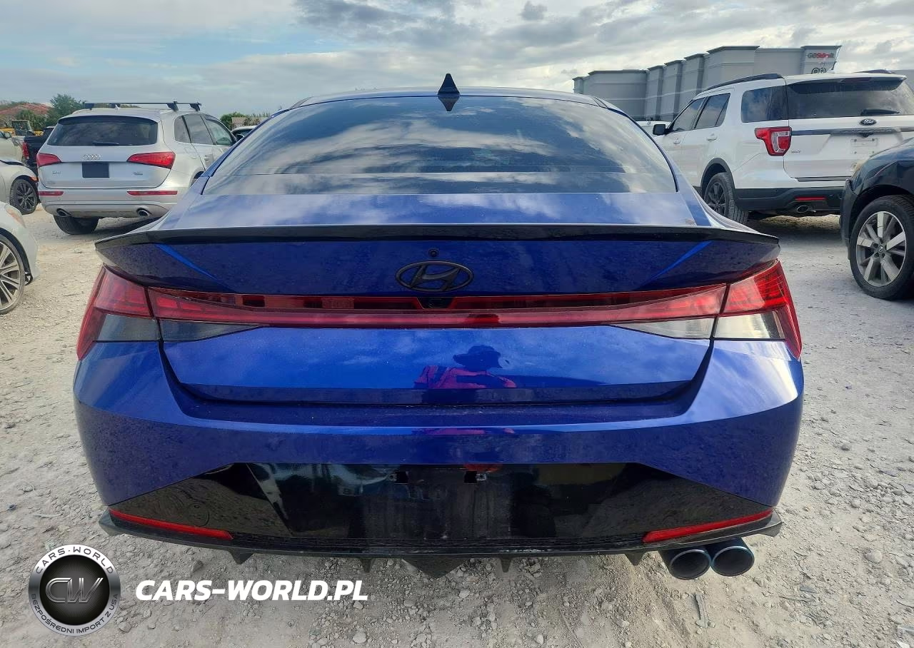 2023 Hyundai Elantra N Line VIN:KMHLR4AF5PU418095 - 6