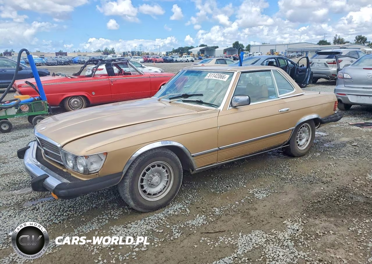 1980 Mercedes-Benz Sl-Class VIN:107044120060013 - 1