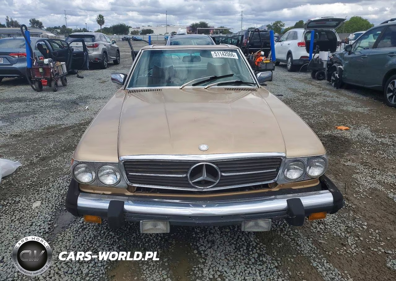 1980 Mercedes-Benz Sl-Class VIN:107044120060013 - 5
