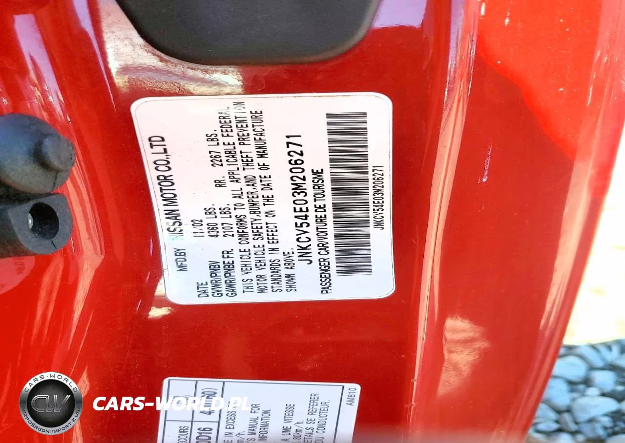 2003 Infiniti G35 Base VIN:JNKCV54E03M206271 - 12