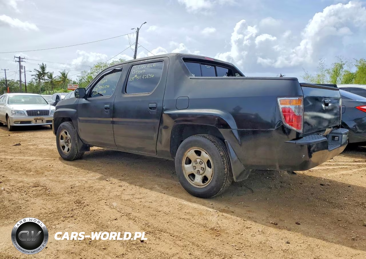 2007 Honda Ridgeline Rt VIN:2HJYK16217H506918 - 2