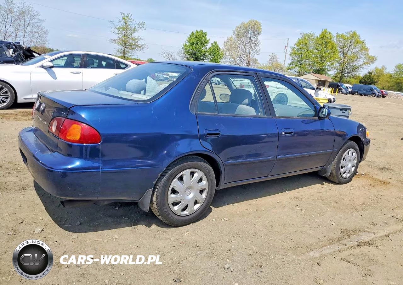 2002 Toyota Corolla Le VIN:2T1BR18E32C555215 - 3