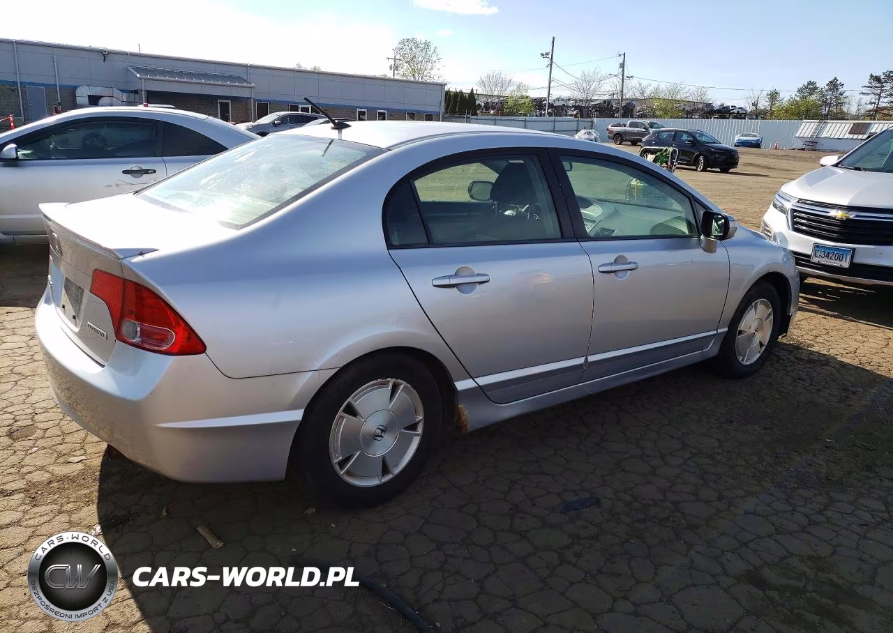 2008 Honda Civic Hybrid VIN:JHMFA36208S012214 - 3